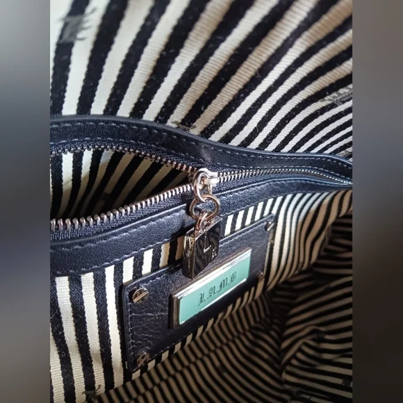 L.A.M.B Gwen Stefani black/gray travel, Satchel bag+ original dust bag
